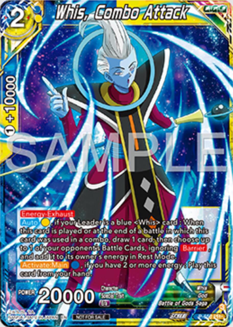 Whis, Combo Attack (P-656) [Tournament Promotion Cards] | Enigma On Main