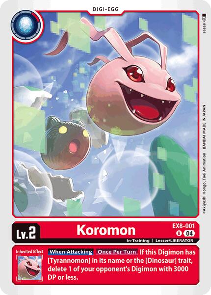 Koromon [EX8-001] [Chain of Liberation] | Enigma On Main