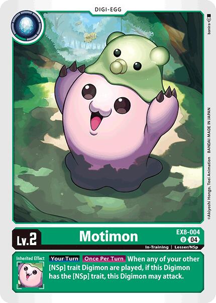 Motimon [EX8-004] [Chain of Liberation] | Enigma On Main