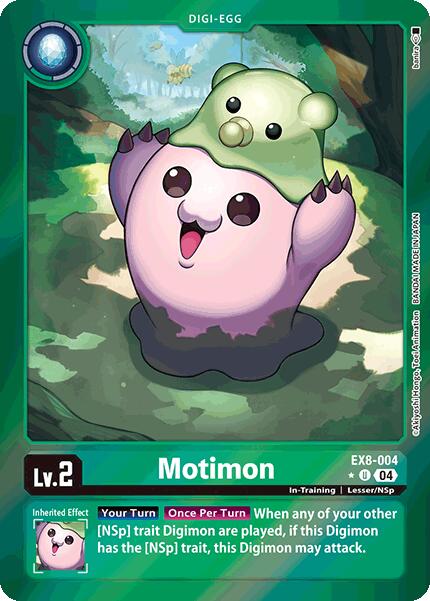 Motimon [EX8-004] (Limited Foil) [Chain of Liberation] | Enigma On Main