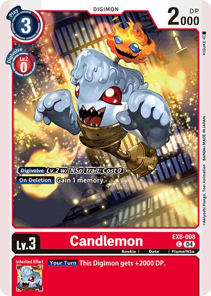 Candlemon [EX8-008] [Chain of Liberation] | Enigma On Main