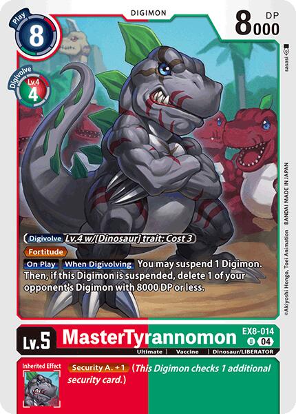 MasterTyrannomon [EX8-014] [Chain of Liberation] | Enigma On Main