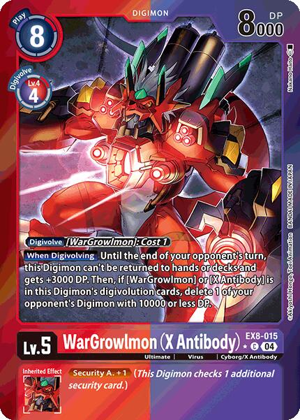 WarGrowlmon [EX8-015] (X Antibody) (Limited Foil) [Chain of Liberation] | Enigma On Main