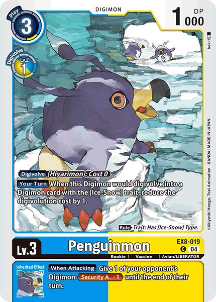 Penguinmon [EX8-019] [Chain of Liberation] | Enigma On Main