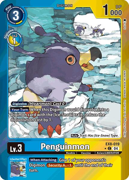 Penguinmon [EX8-019] (Limited Foil) [Chain of Liberation] | Enigma On Main