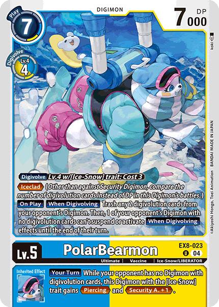 PolarBearmon [EX8-023] [Chain of Liberation] | Enigma On Main