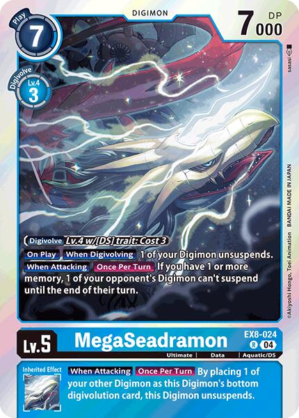 MegaSeadramon [EX8-024] [Chain of Liberation] | Enigma On Main