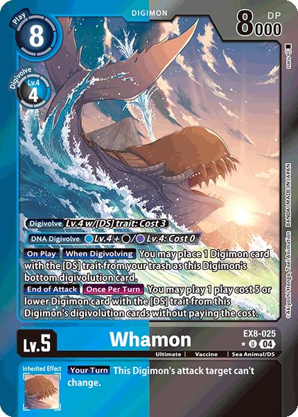 Whamon [EX8-025] (Limited Foil) [Chain of Liberation] | Enigma On Main