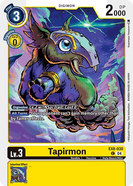 Tapirmon [EX8-030] [Chain of Liberation] | Enigma On Main