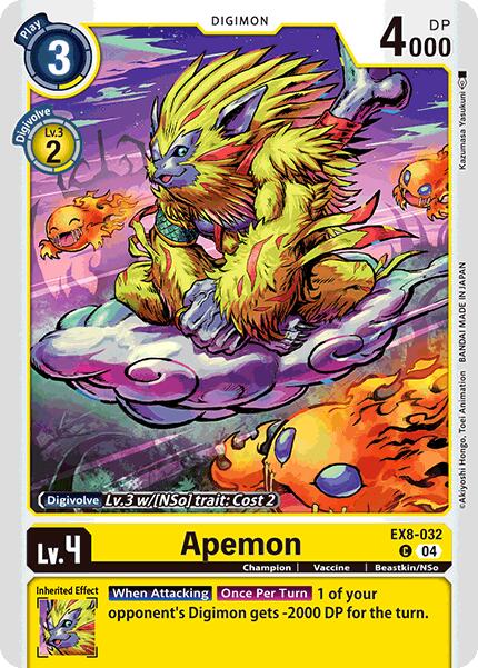 Apemon [EX8-032] [Chain of Liberation] | Enigma On Main