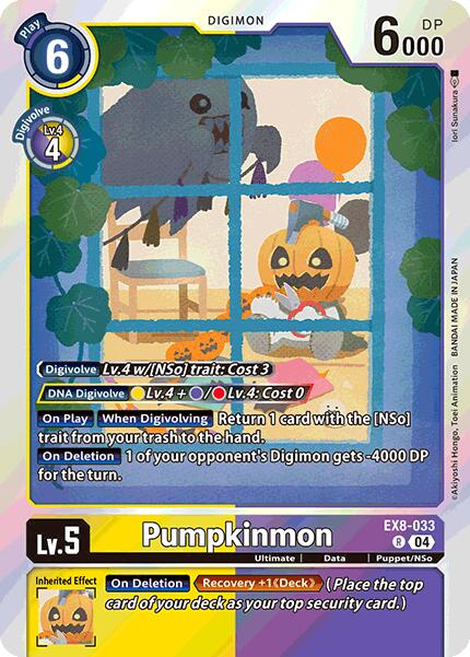 Pumpkinmon [EX8-033] [Chain of Liberation] | Enigma On Main