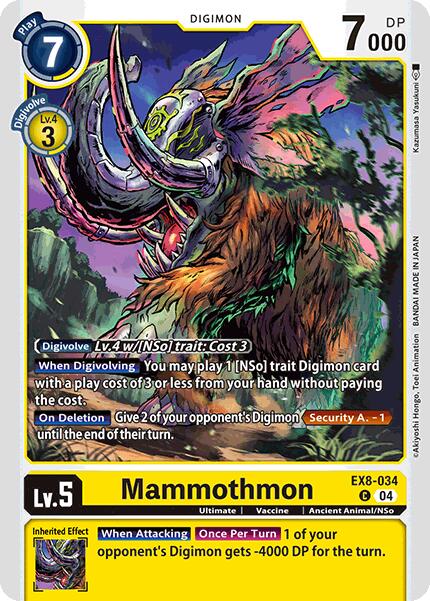 Mammothmon [EX8-034] [Chain of Liberation] | Enigma On Main