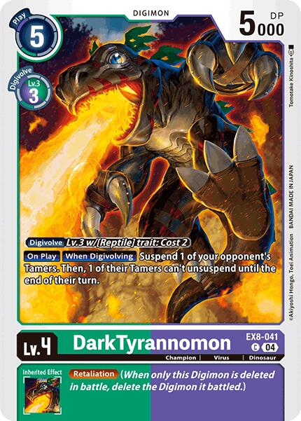 DarkTyrannomon [EX8-041] [Chain of Liberation] | Enigma On Main