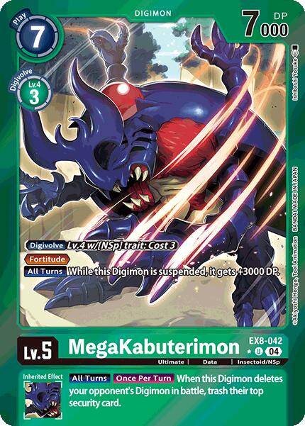 MegaKabuterimon [EX8-042] (Limited Foil) [Chain of Liberation] | Enigma On Main