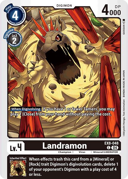 Landramon [EX8-048] [Chain of Liberation] | Enigma On Main
