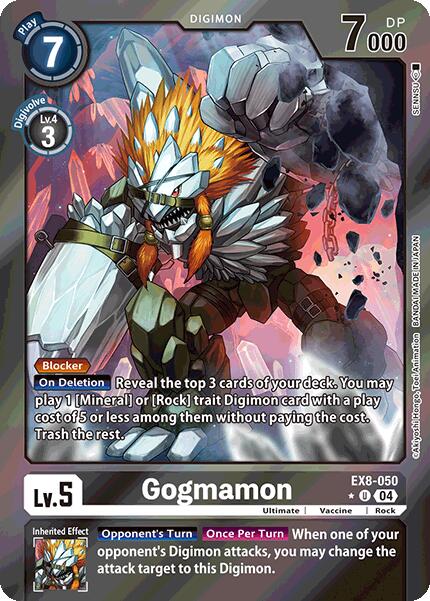 Gogmamon [EX8-050] (Limited Foil) [Chain of Liberation] | Enigma On Main