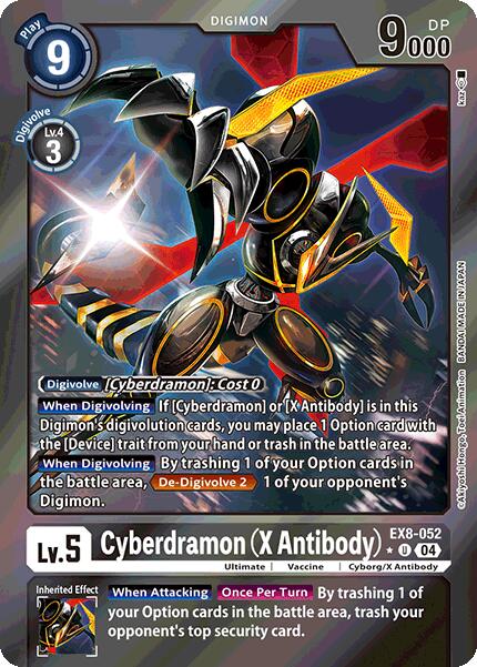 Cyberdramon [EX8-052] (X Antibody) (Limited Foil) [Chain of Liberation] | Enigma On Main