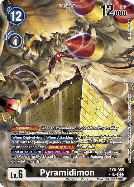 Pyramidimon [EX8-055] (Alternate Art) [Chain of Liberation] | Enigma On Main