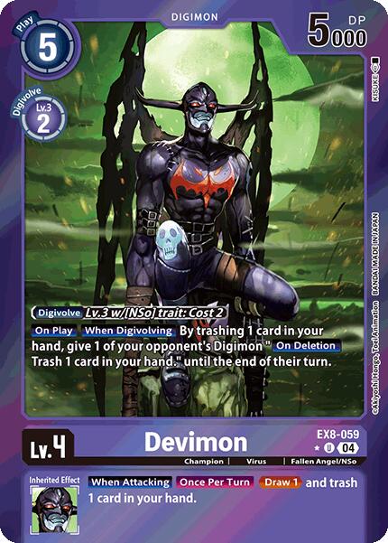 Devimon [EX8-059] (Limited Foil) [Chain of Liberation] | Enigma On Main