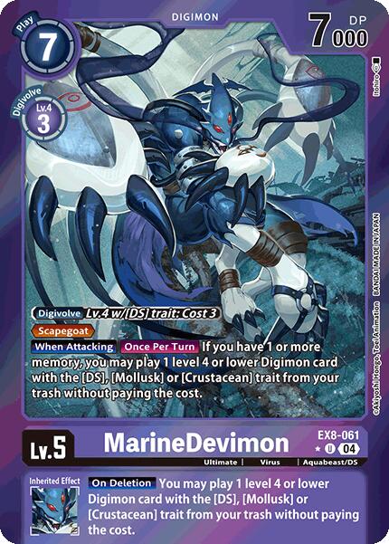 MarineDevimon [EX8-061] (Limited Foil) [Chain of Liberation] | Enigma On Main