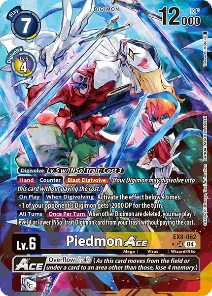 Piedmon ACE [EX8-062] (Alternate Art) [Chain of Liberation] | Enigma On Main