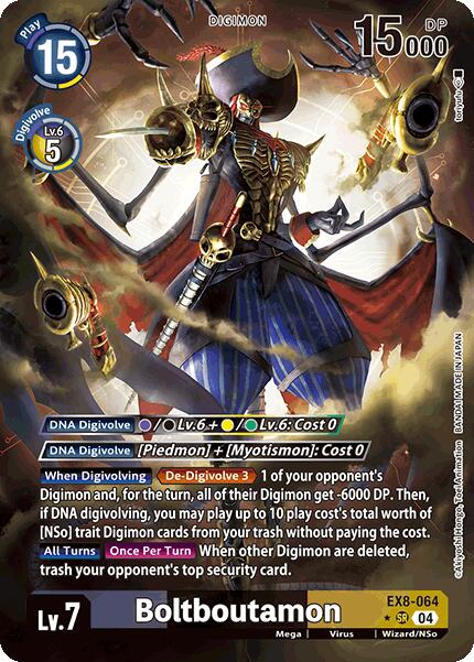 Boltboutamon [EX8-064] (Alternate Art) [Chain of Liberation] | Enigma On Main