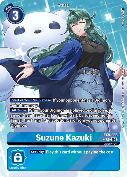 Suzune Kazuki [EX8-066] (Alternate Art) [Chain of Liberation] | Enigma On Main