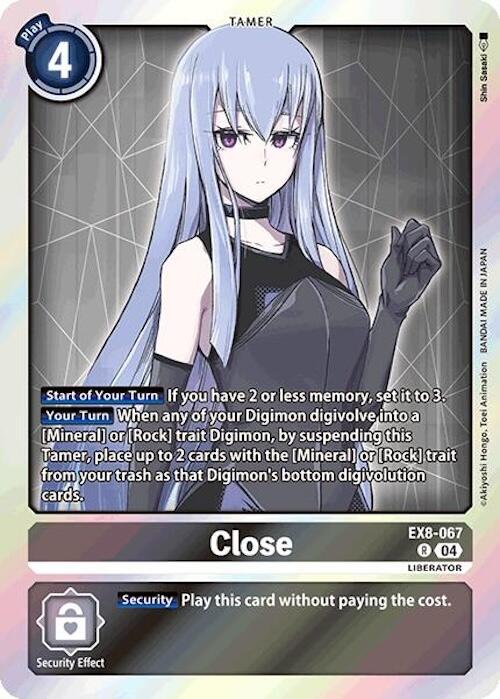 Close [EX8-067] [Chain of Liberation] | Enigma On Main