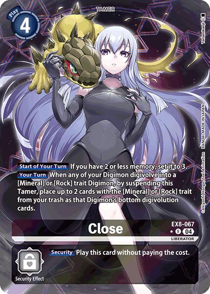 Close [EX8-067] (Alternate Art) [Chain of Liberation] | Enigma On Main