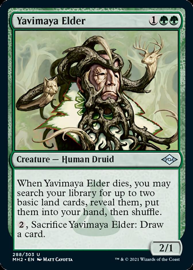 Yavimaya Elder (Foil Etched) [Modern Horizons 2] | Enigma On Main