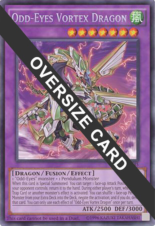 Odd-Eyes Vortex Dragon (Oversized) [DOCS-EN045] Promo | Enigma On Main