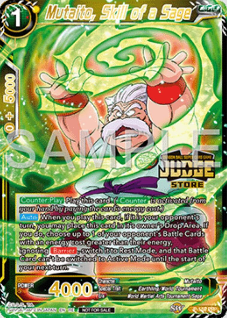 Mutaito, Skill of a Sage (Judge Pack Vol.16) (Store) (P-159) [Tournament Promotion Cards] | Enigma On Main