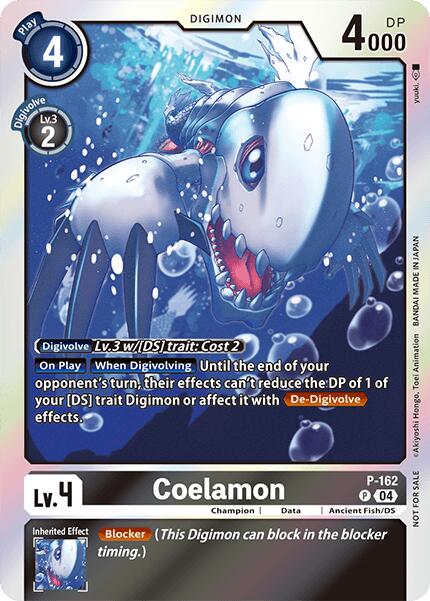 Coelamon [P-162] (-Chain of Liberation- Upgrade Pack [Digimon LIBERATOR] | Enigma On Main