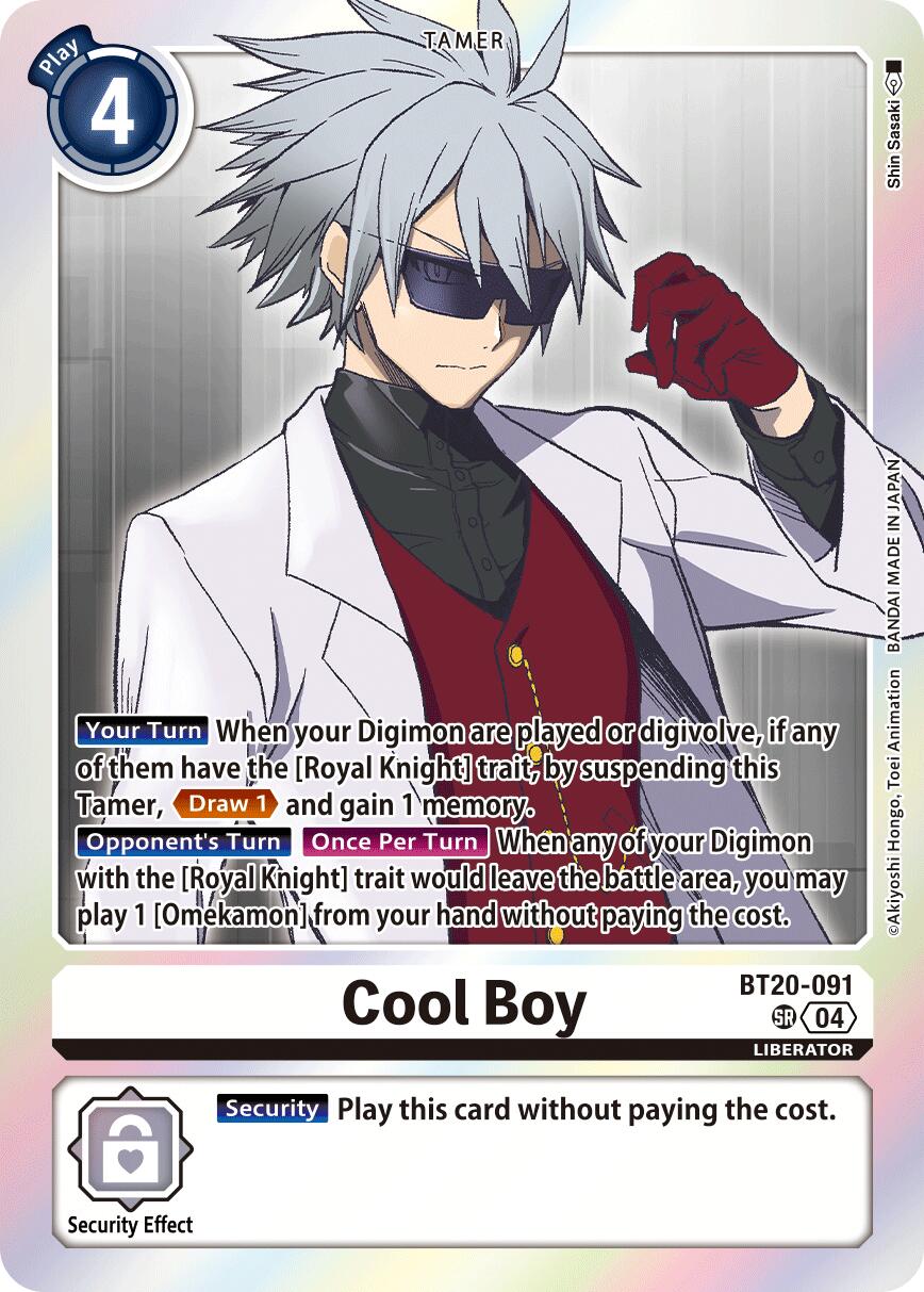 Cool Boy [BT20-091] [Release Special Booster Ver.2.5] | Enigma On Main