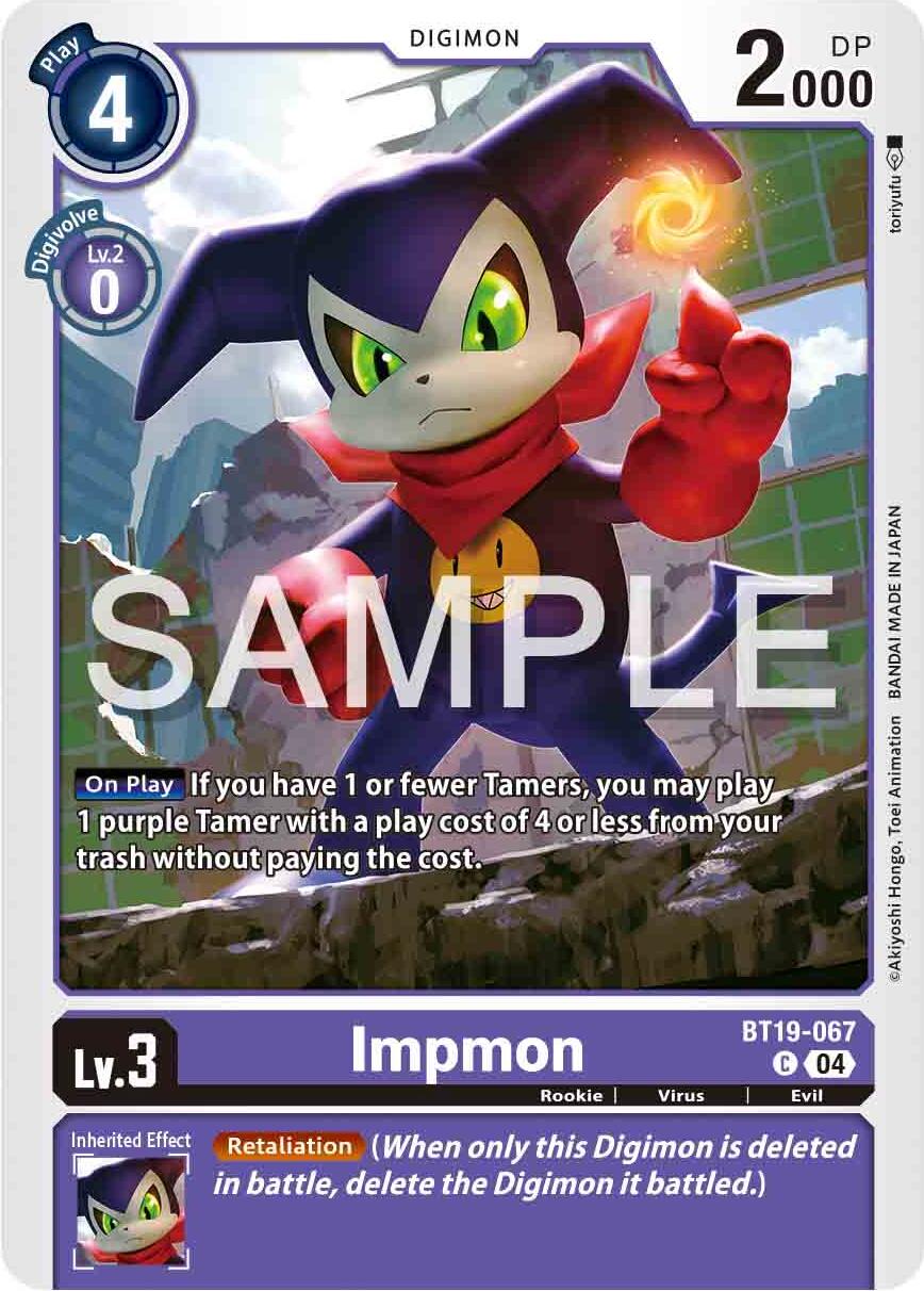 Impmon [BT19-067] [Release Special Booster Ver.2.0] | Enigma On Main