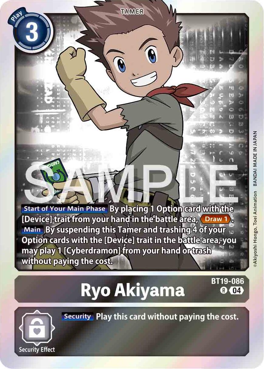 Ryo Akiyama [BT19-086] [Release Special Booster Ver.2.0] | Enigma On Main