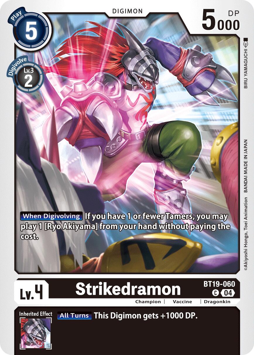Strikedramon [BT19-060] [Release Special Booster Ver.2.5] | Enigma On Main