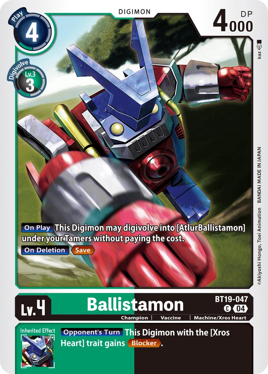 Ballistamon [BT19-047] [Release Special Booster Ver.2.5] | Enigma On Main