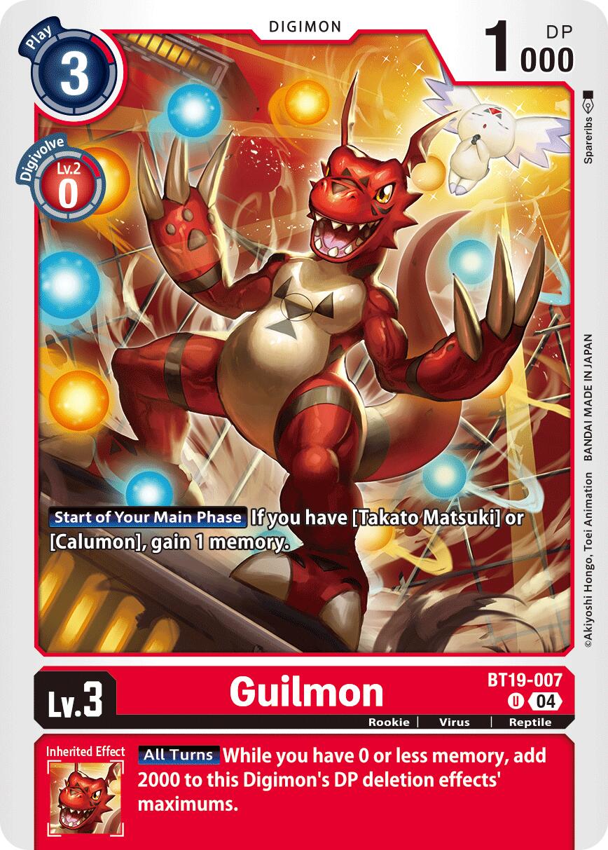 Guilmon [BT19-007] [Release Special Booster Ver.2.5] | Enigma On Main