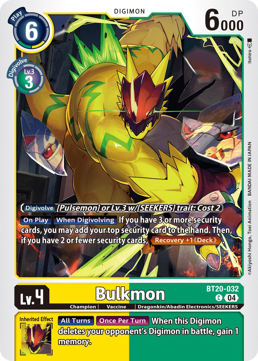 Bulkmon [BT20-032] [Release Special Booster Ver.2.5] | Enigma On Main