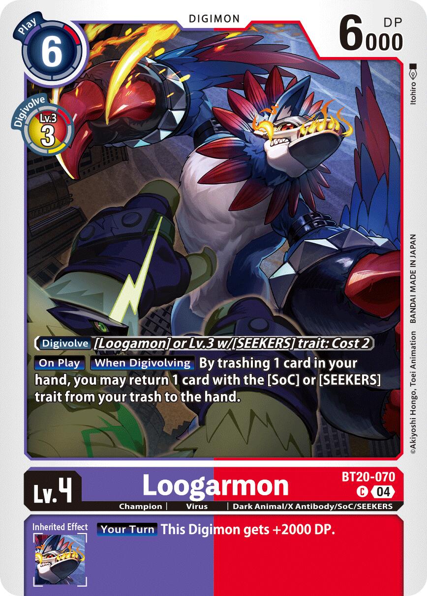 Loogarmon [BT20-070] [Release Special Booster Ver.2.5] | Enigma On Main