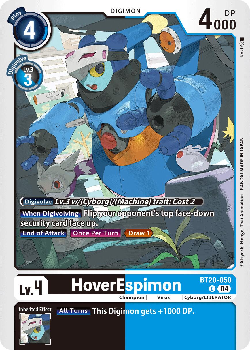 HoverEspimon [BT20-050] [Release Special Booster Ver.2.5] | Enigma On Main