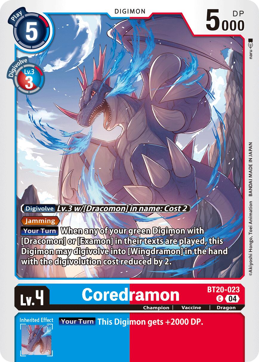 Coredramon [BT20-023] - BT20-023 [Release Special Booster Ver.2.5] | Enigma On Main