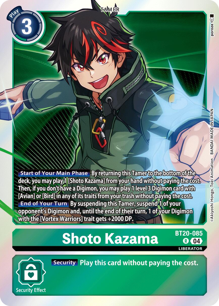 Shoto Kazama [BT20-085] [Release Special Booster Ver.2.5] | Enigma On Main