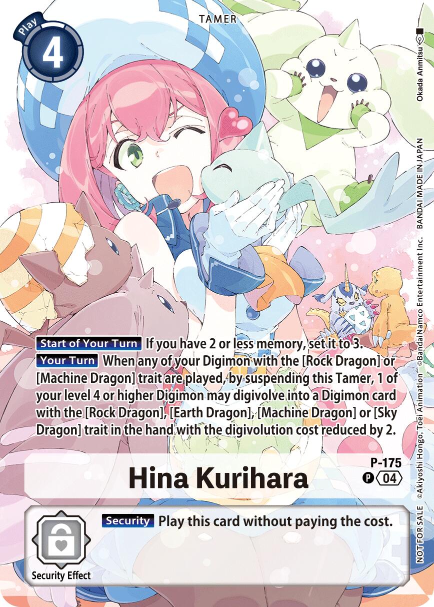 Hina Kurihara [P-175] (Update Pack 2025) [Release Special Booster Ver.2.5] | Enigma On Main