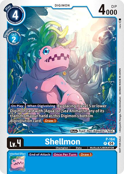 Shellmon [P-164] (Store Tournament 2025 Vo.1 Participation Pack) [Promotional Cards] | Enigma On Main