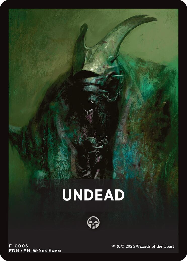 Undead Theme Card [Foundations Tokens] | Enigma On Main