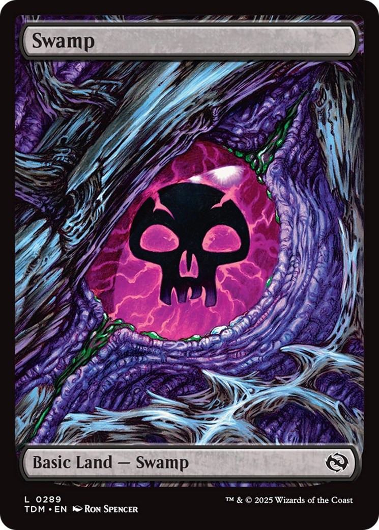 Swamp (0289) [Tarkir: Dragonstorm] | Enigma On Main