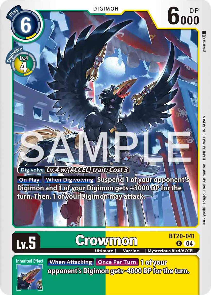 Crowmon [BT20-041] [Release Special Booster Ver.2.0] | Enigma On Main