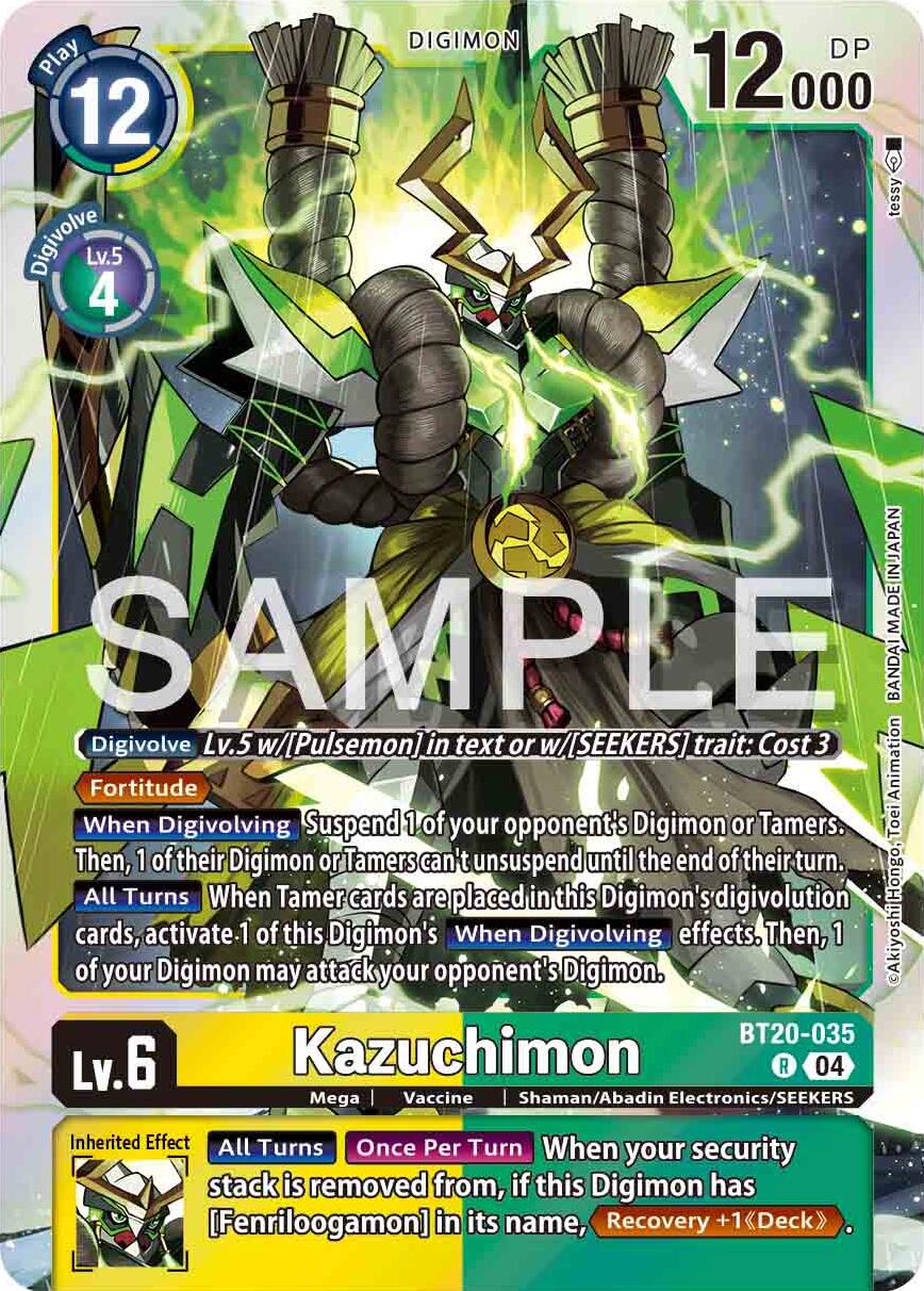 Kazuchimon [BT20-035] [Release Special Booster Ver.2.0] | Enigma On Main